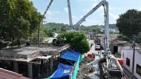 Con inversión superior a 4.500 millones de pesos, avanza optimización de la EBAR en Ciénaga de Oro